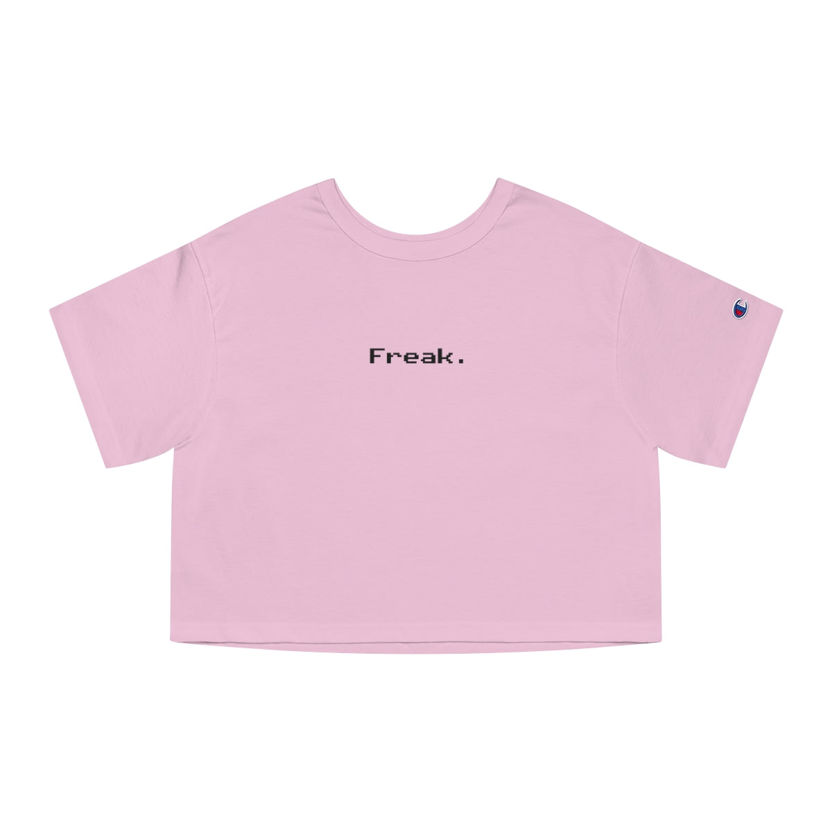 Freak. (8-bit) - Champion Women's Heritage Cropped T-Shirt