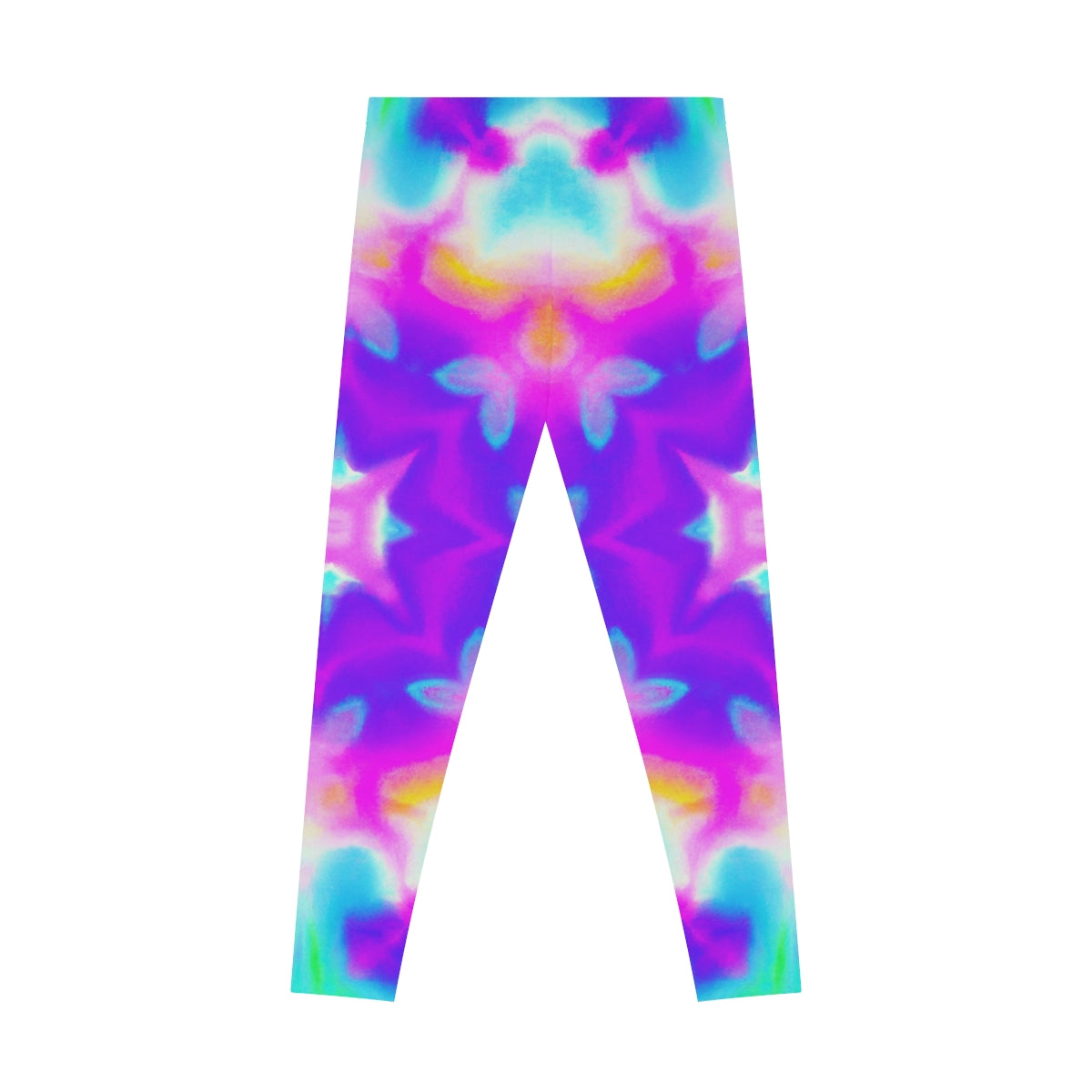 Vaporwave Pastel Yoga Pants - AI Art - Stretchy Leggings