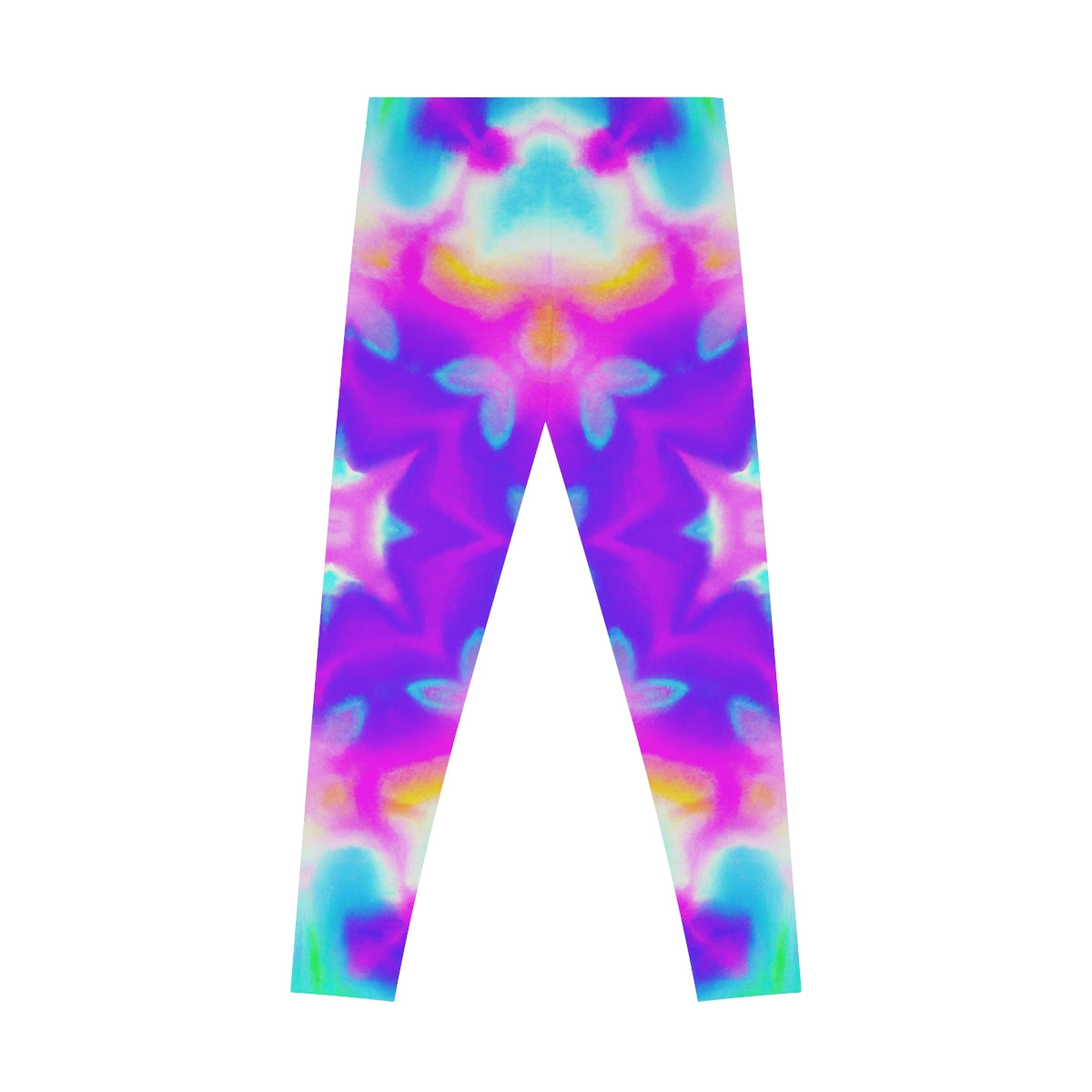 Vaporwave Pastel Yoga Pants - AI Art - Stretchy Leggings