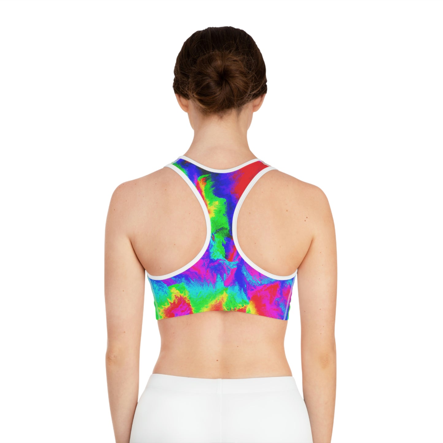 Tropical Storm Radar - AI Art - Sports Bra