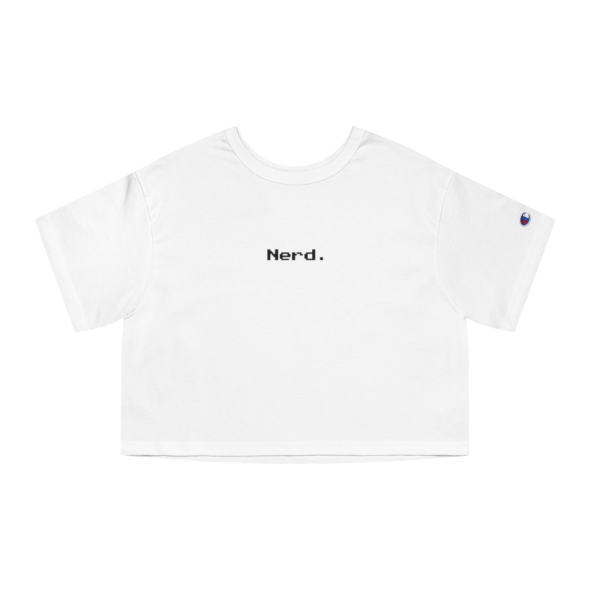 Nerd. (8-bit) - Champion Women's Heritage Cropped T-Shirt