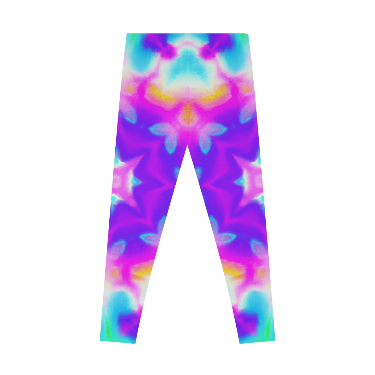 Vaporwave Pastel Yoga Pants - AI Art - Stretchy Leggings