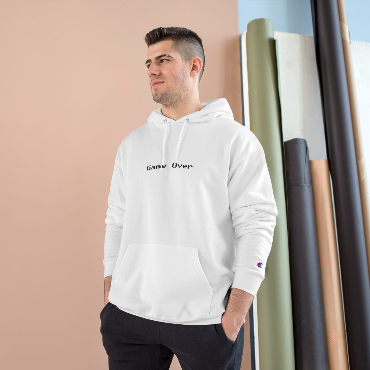 Game Over (8-bit) - Champion Hoodie