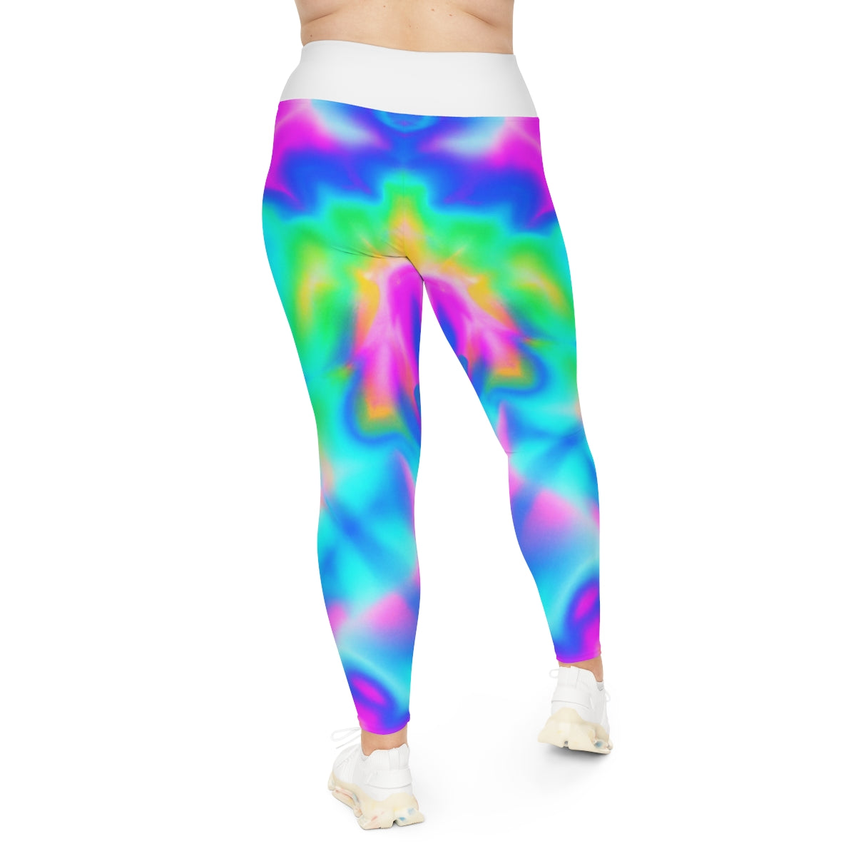 Vaporwave Pastel v.2 Yoga Pants - Thick Leggings