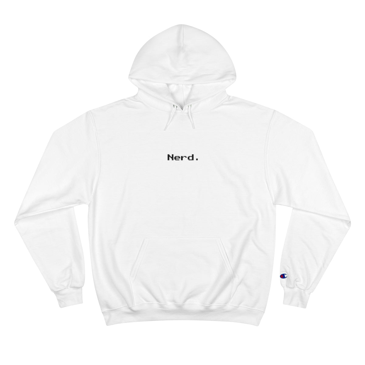 Nerd (8-bit) - Champion Hoodie