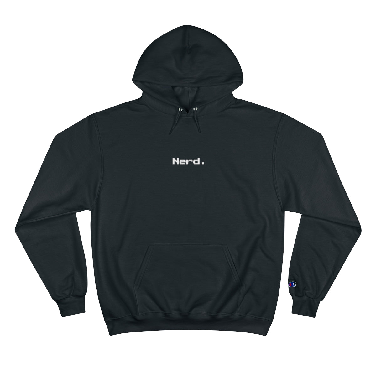 Nerd (8-bit) - Champion Hoodie