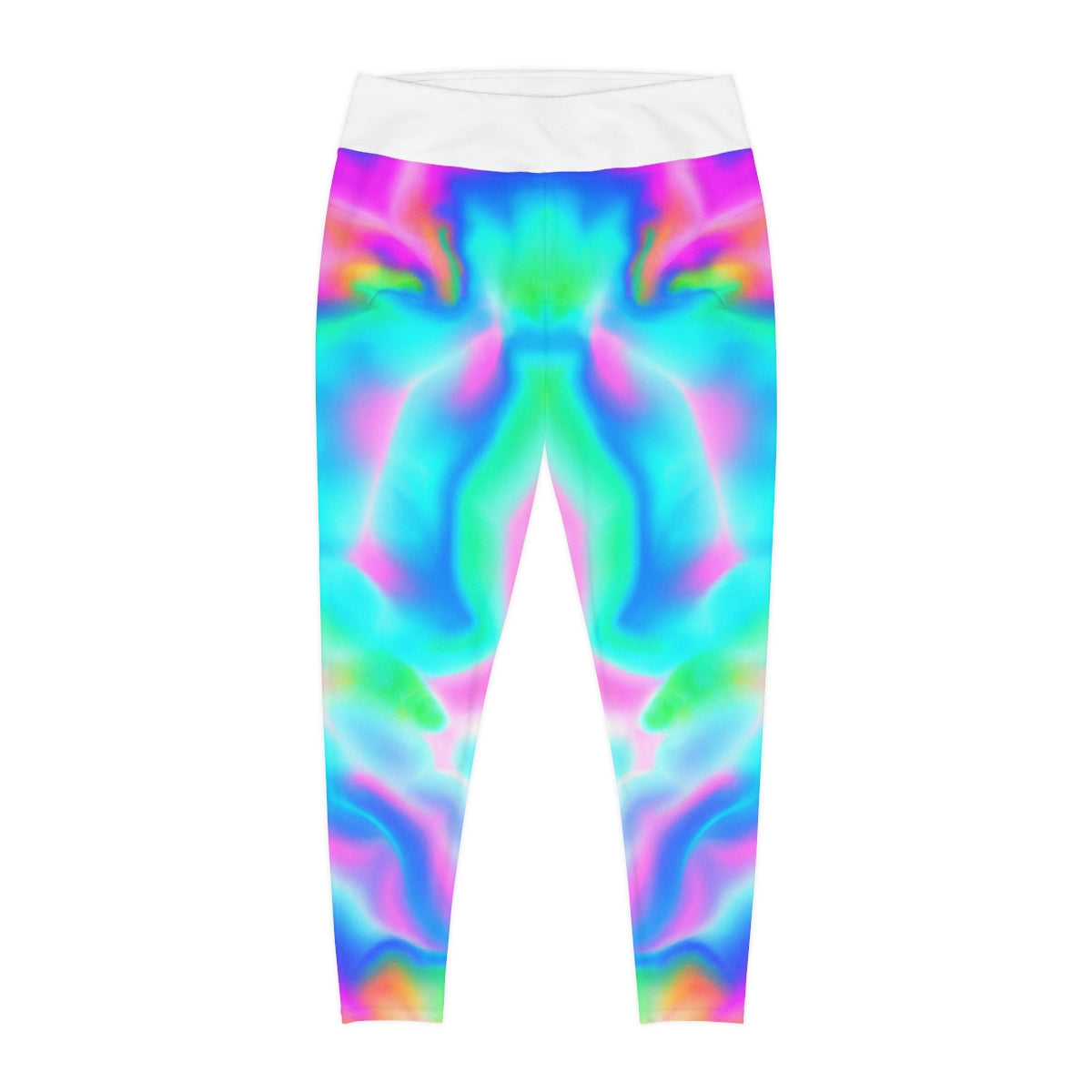 Vaporwave Pastel v.2 Yoga Pants - Thick Leggings