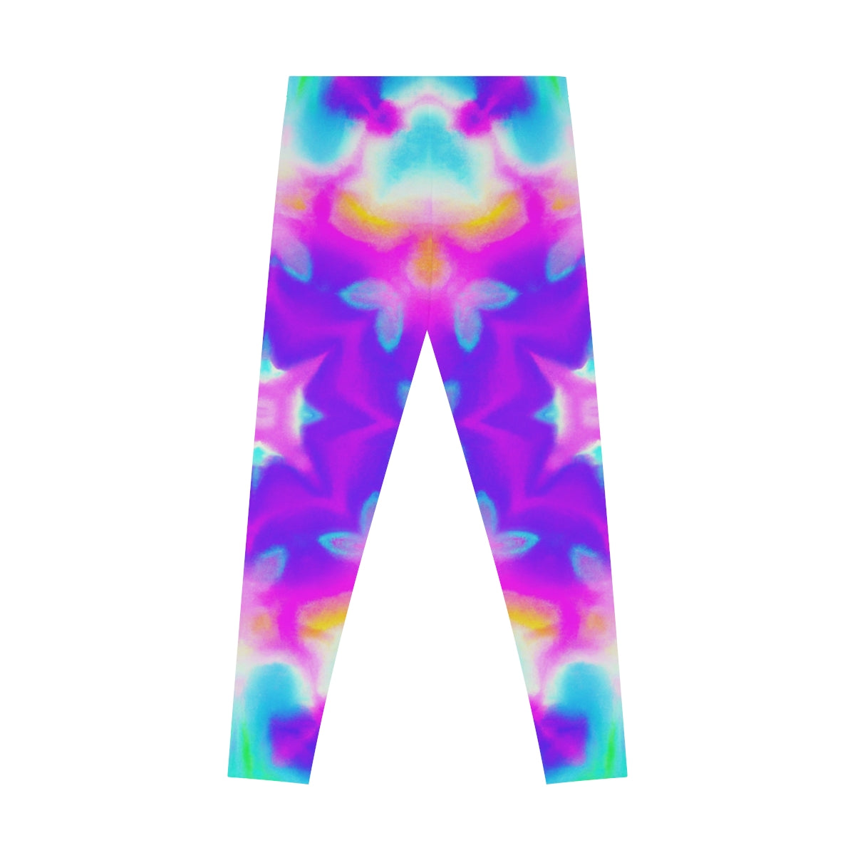 Vaporwave Pastel Yoga Pants - AI Art - Stretchy Leggings