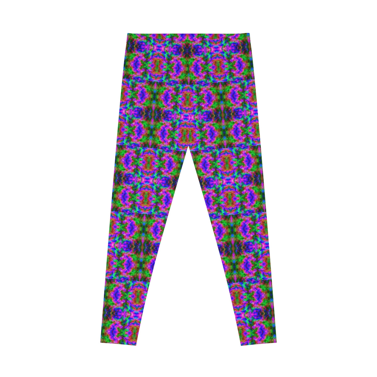 Psychedlic Vaporwave Yoga Pants - AI Art - Stretchy Leggings