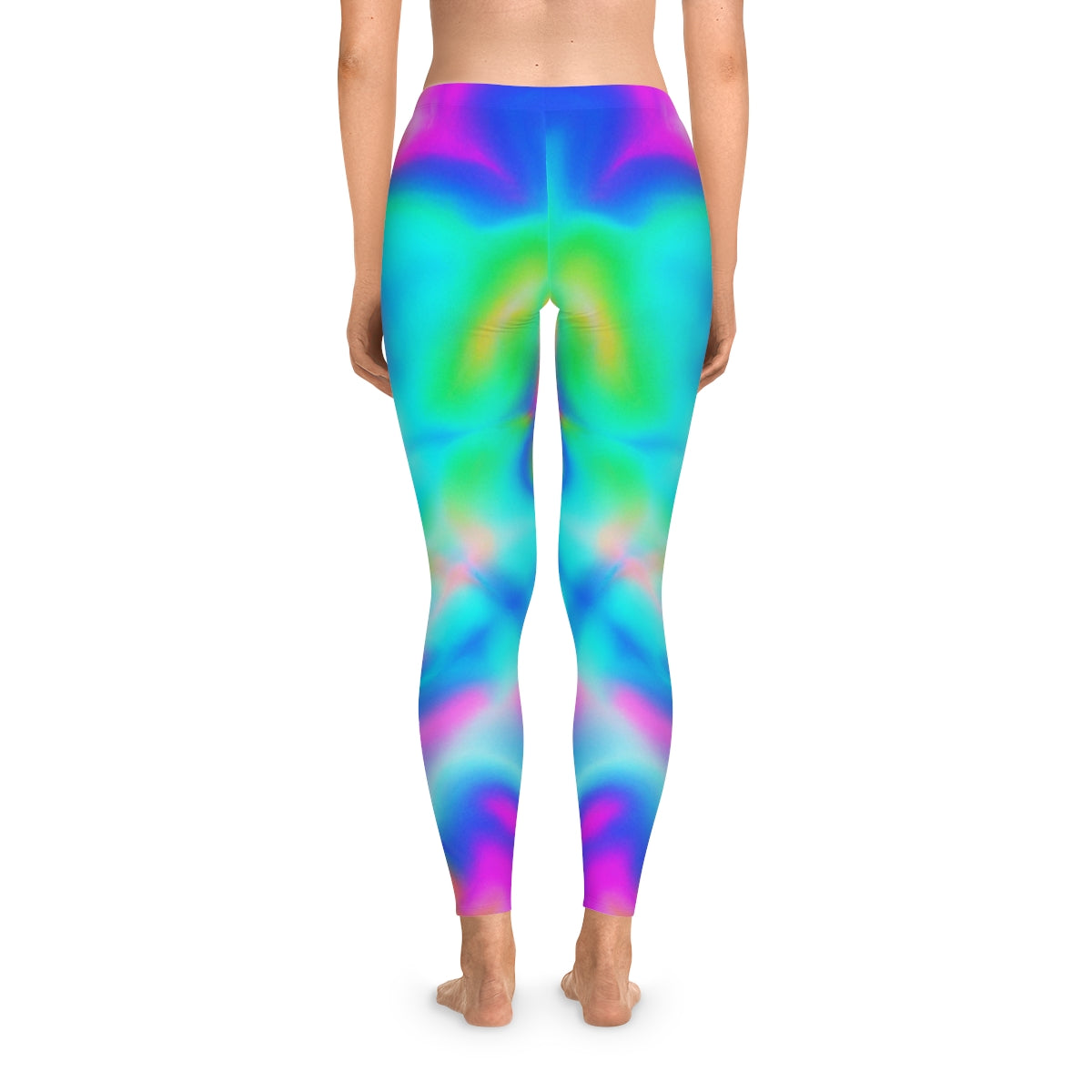 Vaporwave Pastel v.2 Yoga Pants - Stretchy Leggings