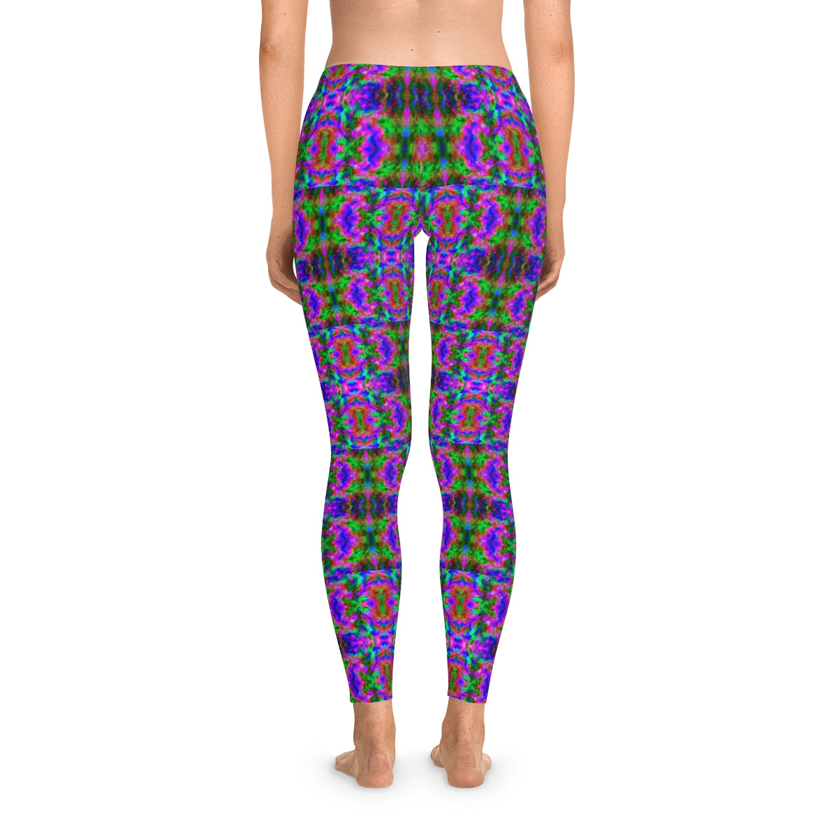 Psychedlic Vaporwave Yoga Pants - AI Art - Stretchy Leggings