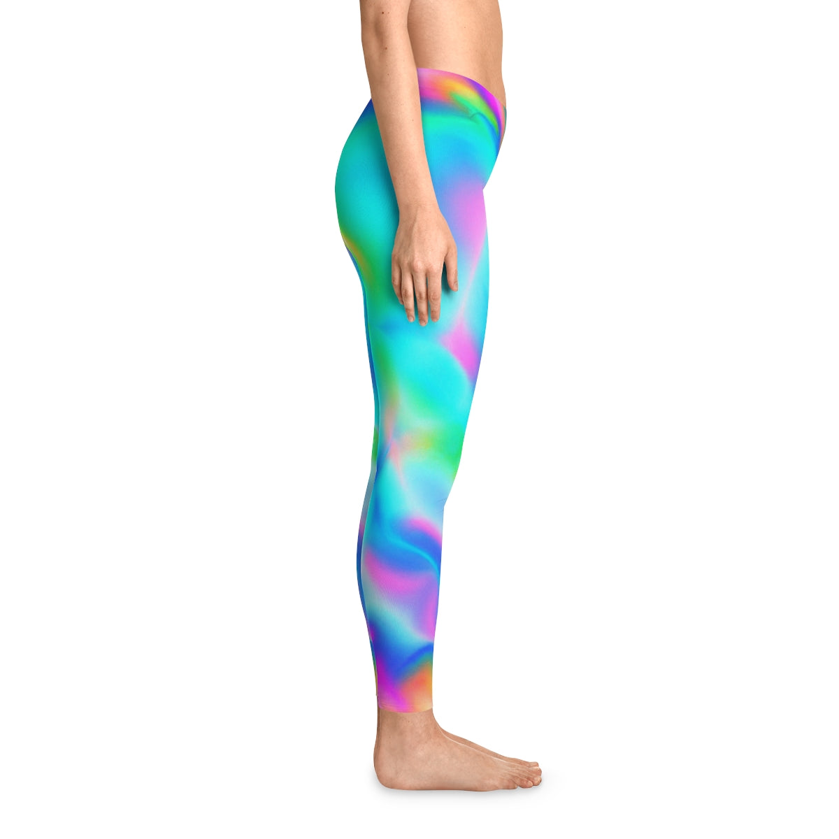 Vaporwave Pastel v.2 Yoga Pants - Stretchy Leggings