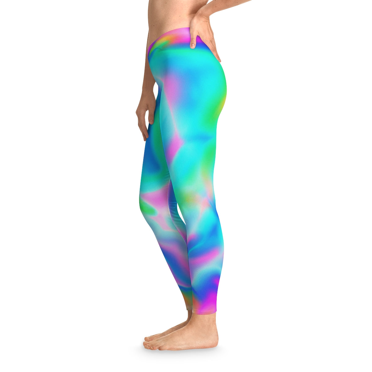 Vaporwave Pastel v.2 Yoga Pants - Stretchy Leggings