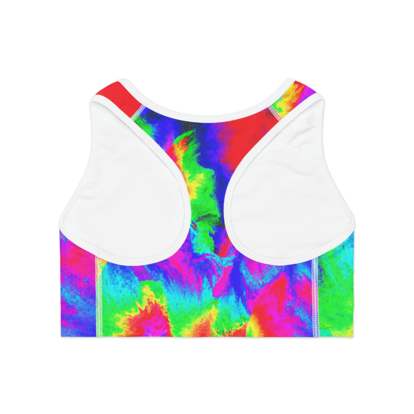 Tropical Storm Radar - AI Art - Sports Bra