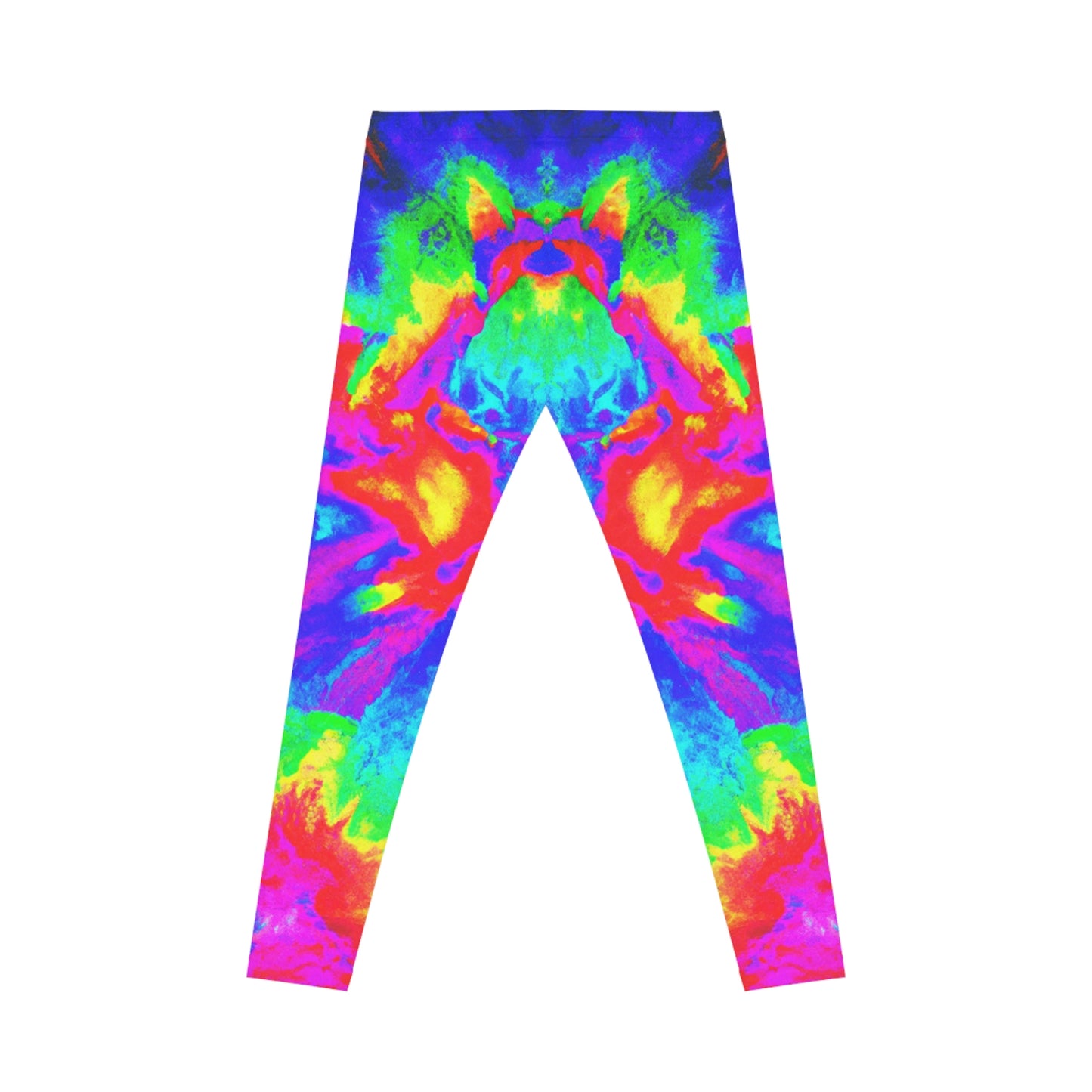 Tropical Storm Radar - AI Art - Women's Casual Yoga Leggings